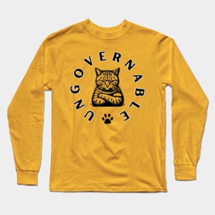 Ungovernable Cat Long Sleeve T-Shirt